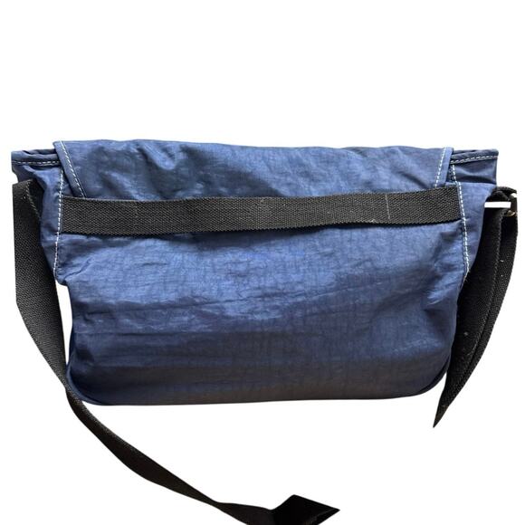 Travelon Dolphin Collection Navy Blue Messenger Shoulder Bag Nylon Roomy - Picture 3 of 8